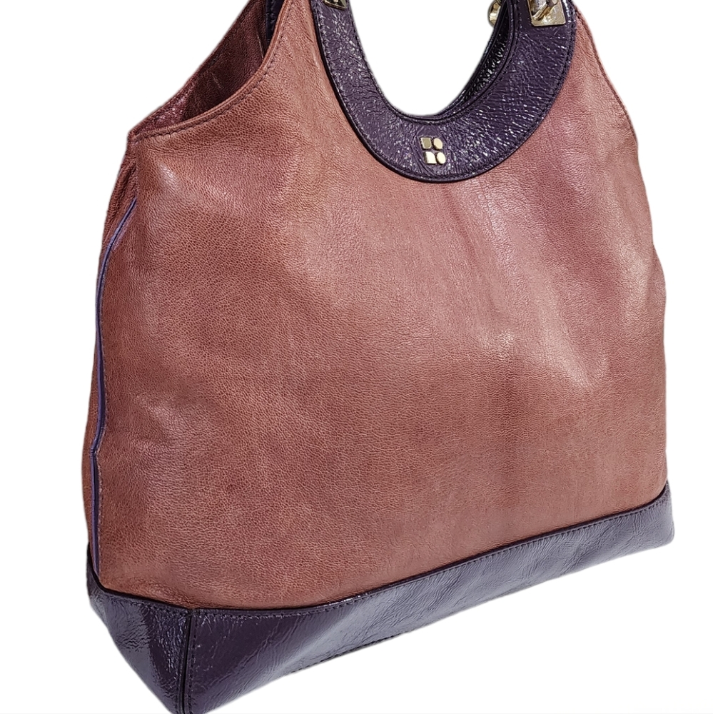 Kate Spade Islington Joanna Amethyst Purple Patent Leather Tote Medium Size - Picture 13 of 16
